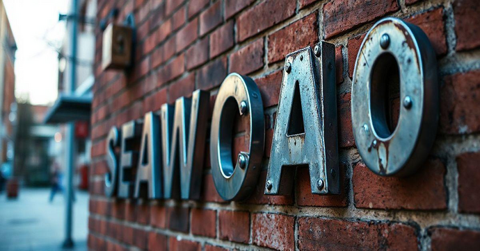 Letra Caixa Galvanizada: Durabilidade e Estilo