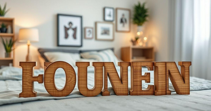Letra Caixa MDF: Como Usar na Decoração e Personalização de Ambientes