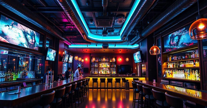 Luminoso para Bar: Iluminação Criativa e Estilosa