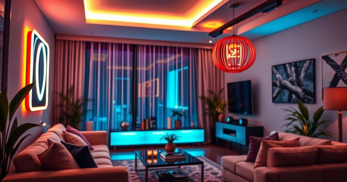 Luminoso neon transforma ambientes: descubra como usar na decoração