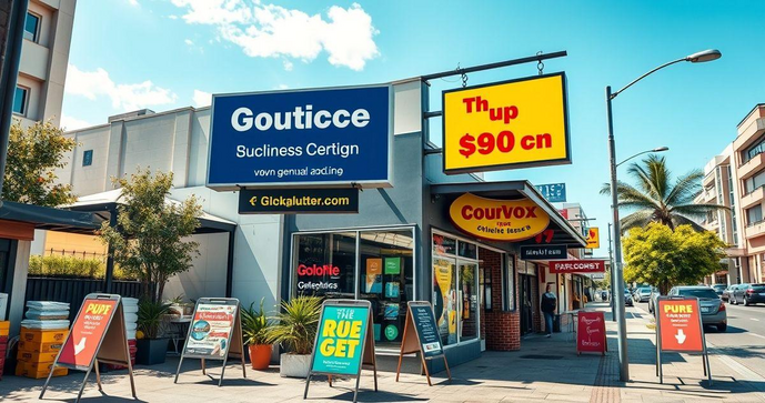 Comunicação visual placas que atraem: como escolher as melhores opções