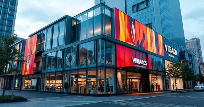 Fachadas comerciais impactantes que atraem clientes