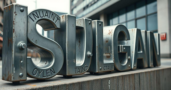 Letra caixa galvanizada é a escolha ideal para sinalização durável e moderna