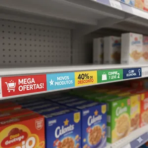 regua de preço para gondola regua de preço para gondola